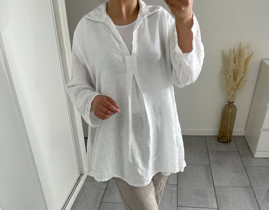 Blouse 100% lin