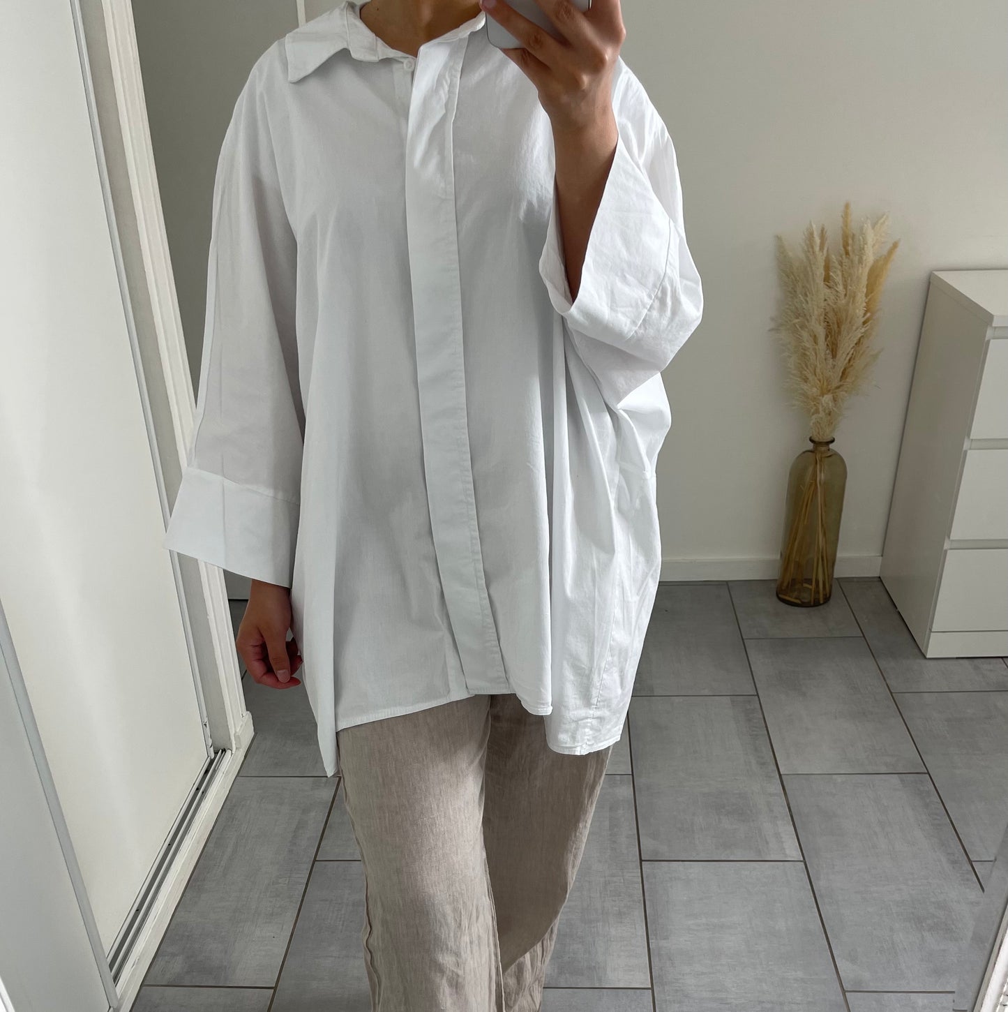 Chemise oversize