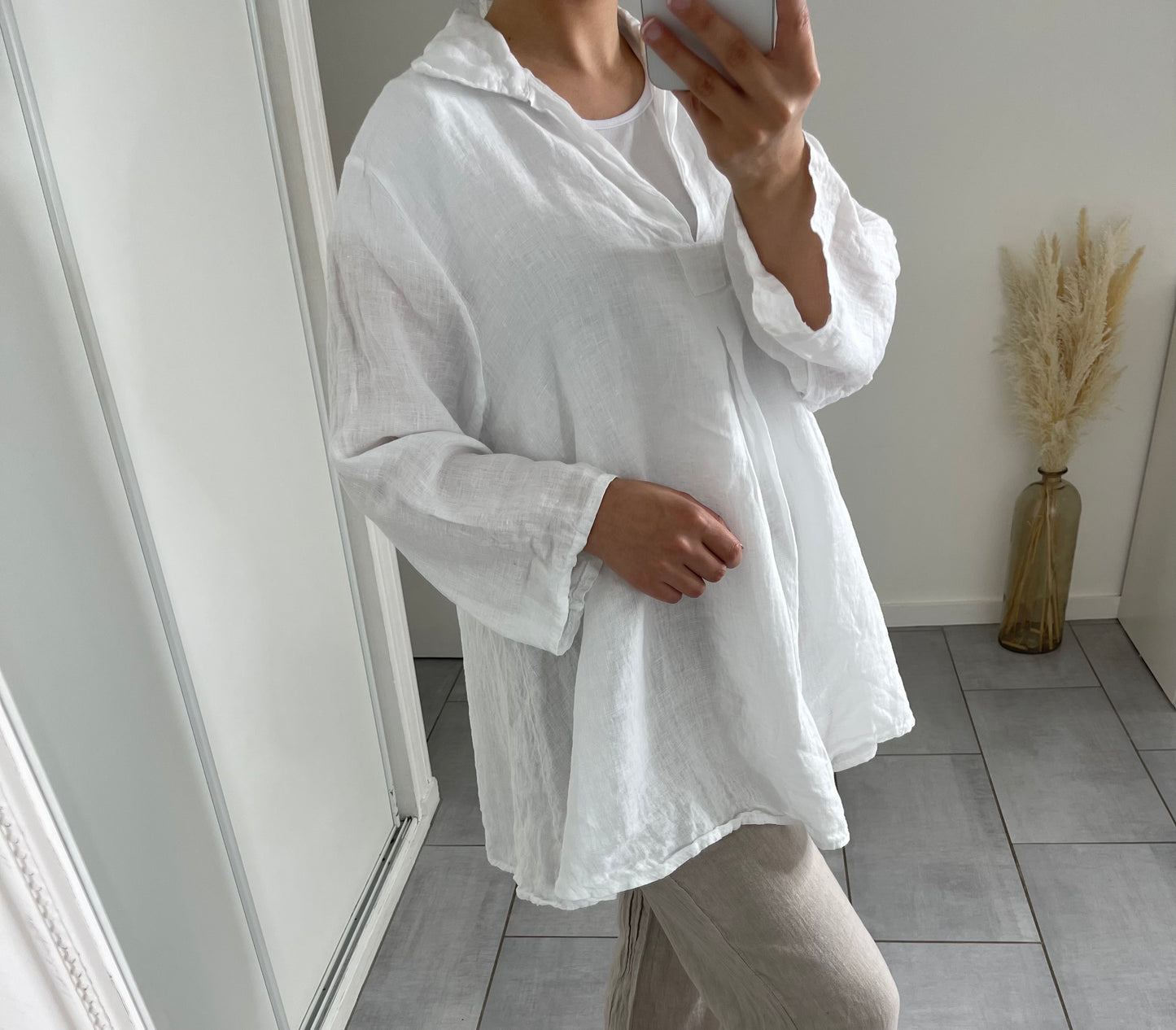 Blouse 100% lin