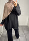 Pull basic à manche longue