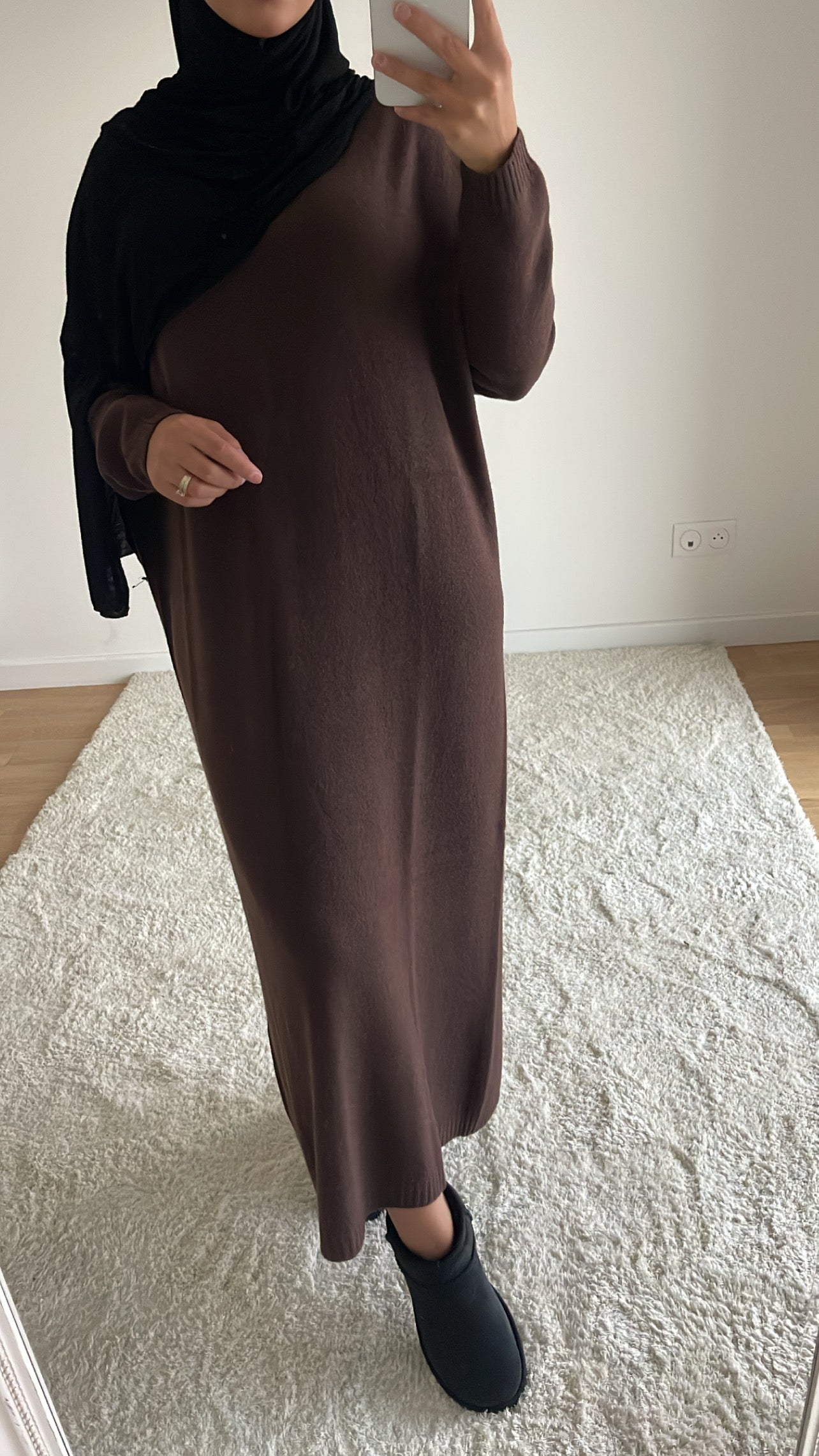 Robe en maille