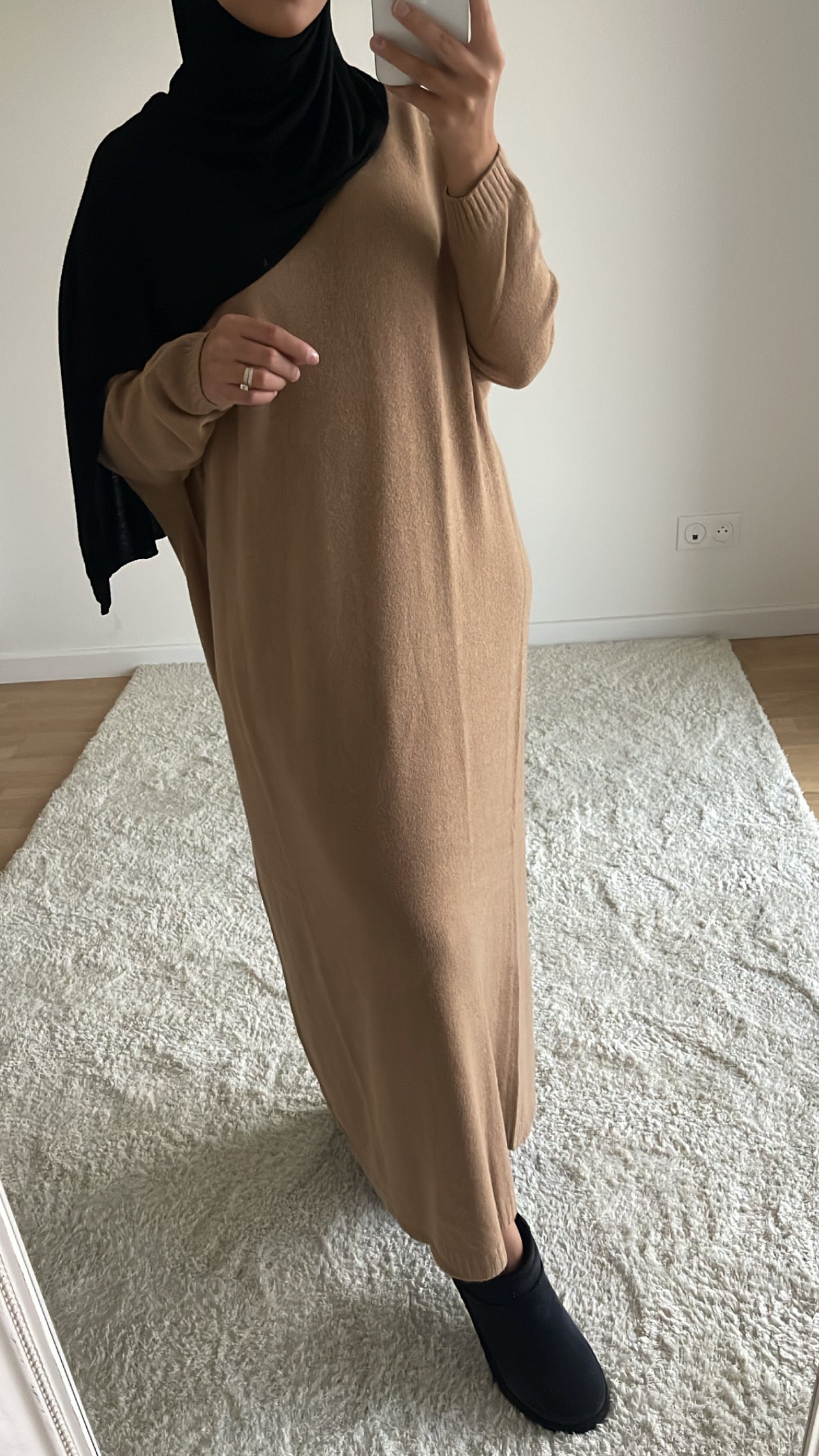 Robe en maille
